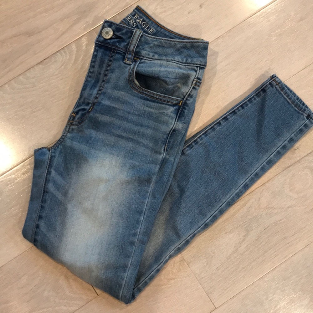 American Eagle Hi rise jeggings